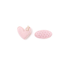 将图片加载到图库查看器,girls heart hairpin