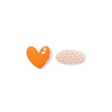 将图片加载到图库查看器,girls heart hairpin