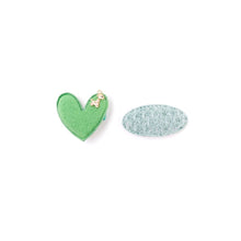 将图片加载到图库查看器,girls heart hairpin