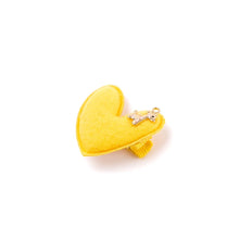 将图片加载到图库查看器,girls heart hairpin