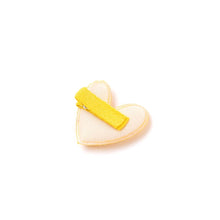将图片加载到图库查看器,girls heart hairpin
