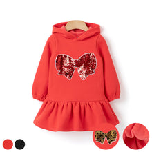 将图片加载到图库查看器,girls red winter dress