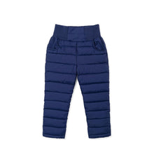 将图片加载到图库查看器,kids navy padded pants