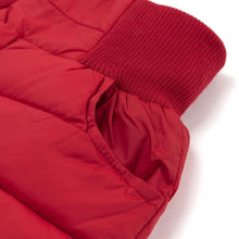 将图片加载到图库查看器,kids red padded pants