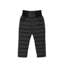 将图片加载到图库查看器,kids black padded pants