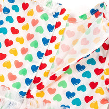 将图片加载到图库查看器,girls rainbow heart tulle dress