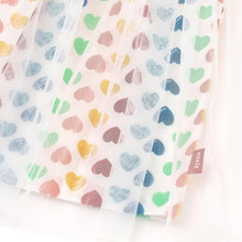 将图片加载到图库查看器,girls rainbow heart tulle dress
