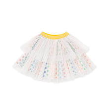 将图片加载到图库查看器,girls rainbow heart tulle skirt