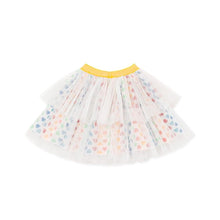将图片加载到图库查看器,girls rainbow heart tulle skirt
