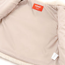 Load image into Gallery viewer, girls beige fleece vest