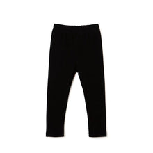 将图片加载到图库查看器,kids black fleece leggings