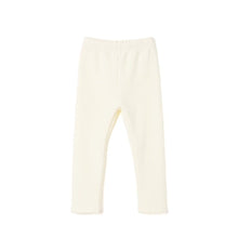 将图片加载到图库查看器,kids ivory fleece leggings