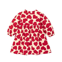 Load image into Gallery viewer, girls heart printed dress