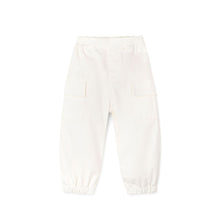 将图片加载到图库查看器,kids white cargo pants