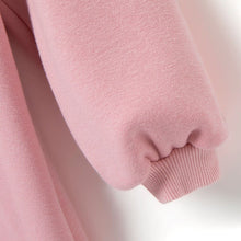 将图片加载到图库查看器,girls pink fleece dress