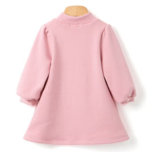 将图片加载到图库查看器,girls pink fleece dress