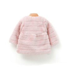 将图片加载到图库查看器,girls pink shearling coat