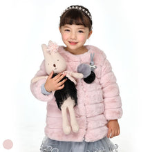 将图片加载到图库查看器,girls pink shearling coat