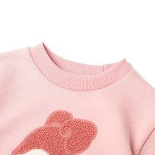 将图片加载到图库查看器,girls pink fleece sweatshirt