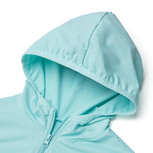 将图片加载到图库查看器,kids uv protection mint windbreaker
