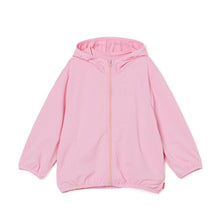 将图片加载到图库查看器,kids uv protection pink windbreaker