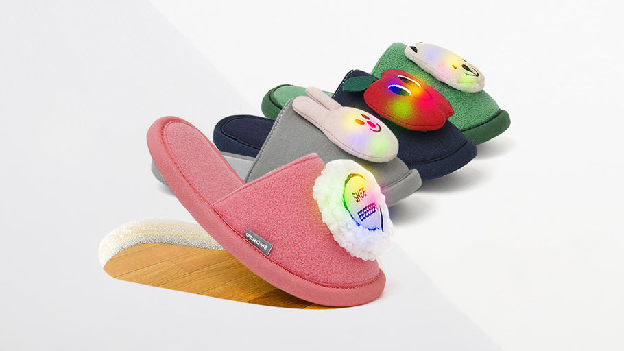 OZKIZ LED Noise Reducing Slippers: Reduce Noise and Have Fun At the Same Time!