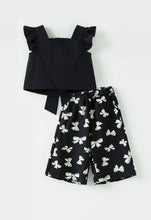 Load image into Gallery viewer, Black Ribbon Outfit Set
