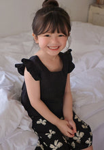 Load image into Gallery viewer, Black Ribbon Outfit Set
