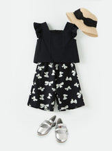 Load image into Gallery viewer, Black Ribbon Outfit Set
