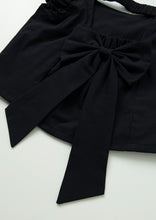Load image into Gallery viewer, Black Ribbon Outfit Set

