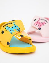 将图片加载到图库查看器，Dot Cat Floor Noise Reduction Slippers
