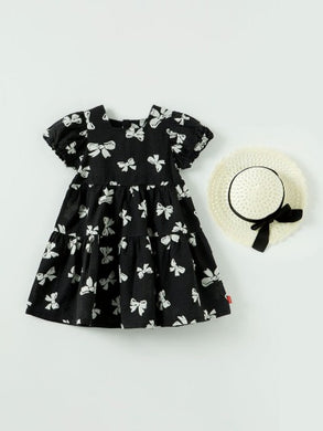 Blackbell Dress with Hat Set