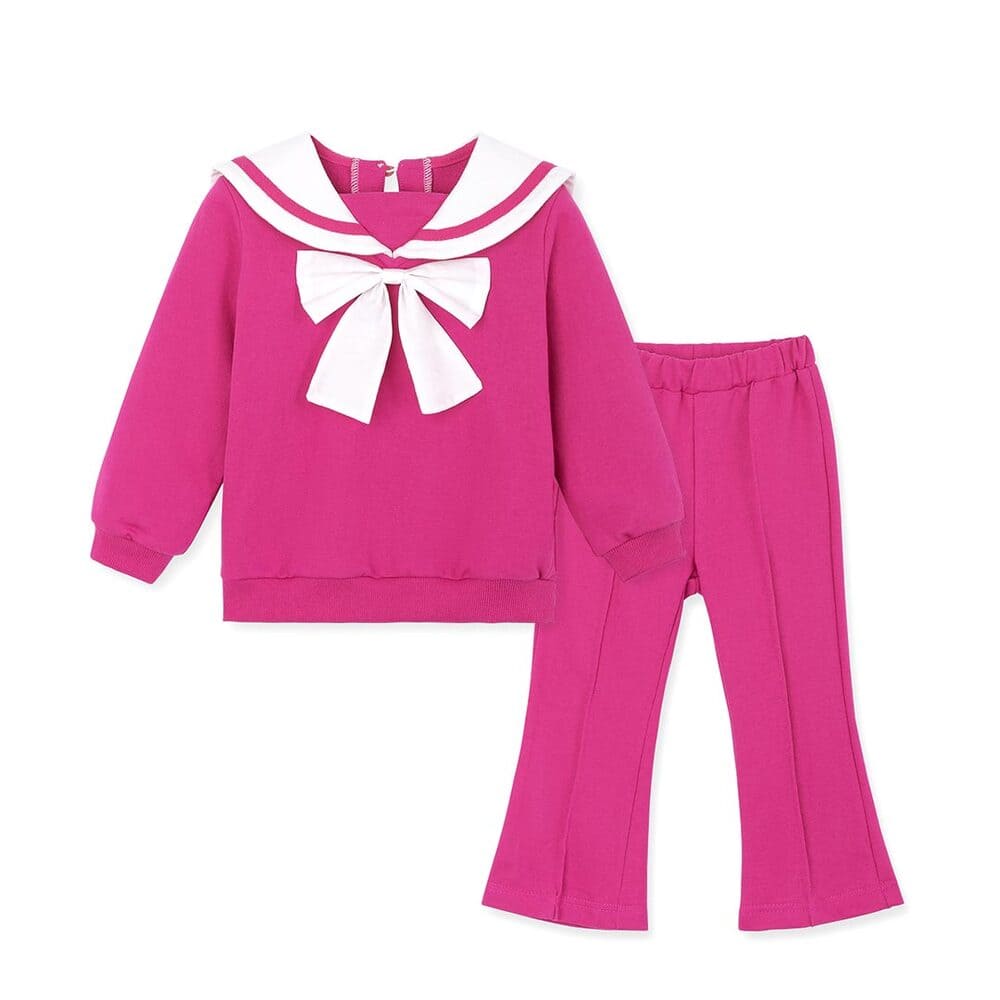 'Sailor Pink' Top and Bottom Set