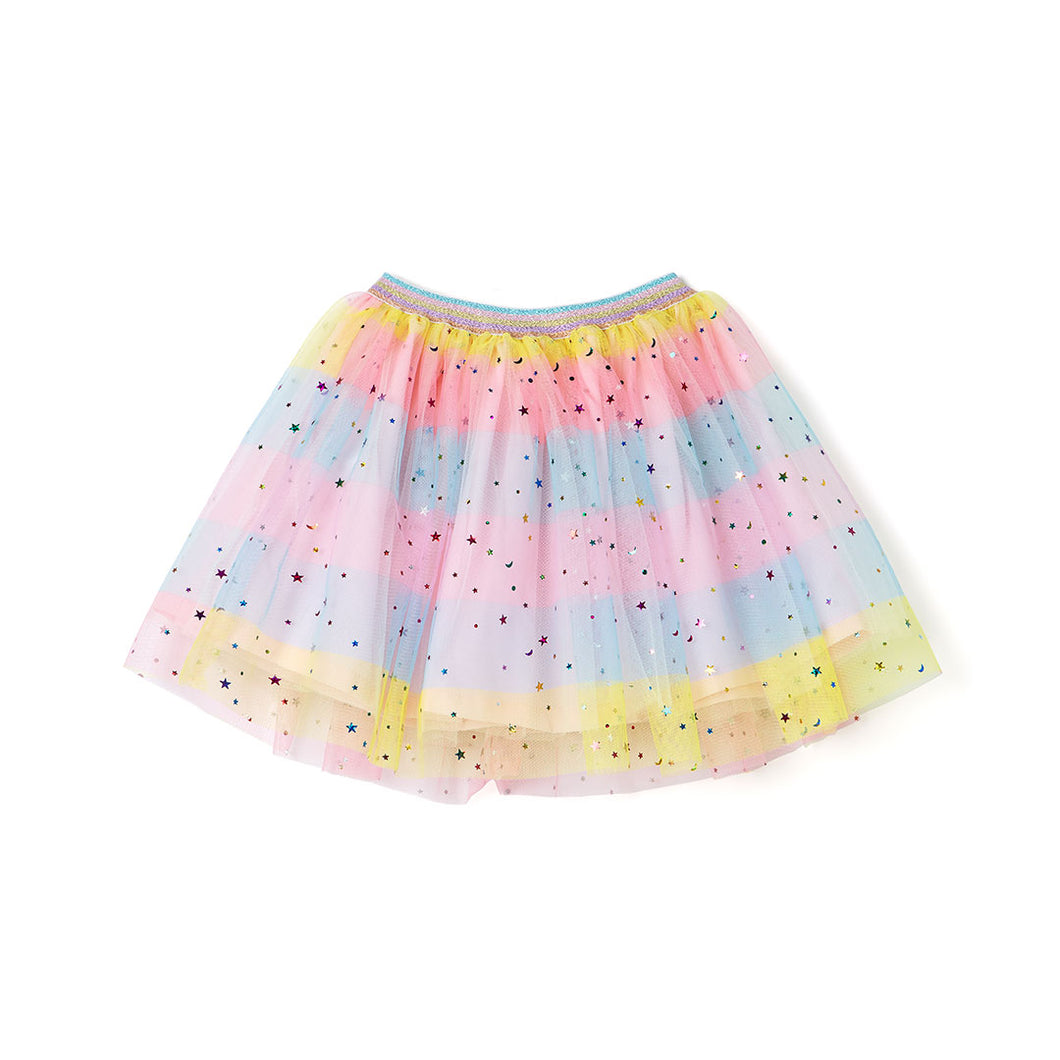'Starlight Rainbow' Tulle Skirt