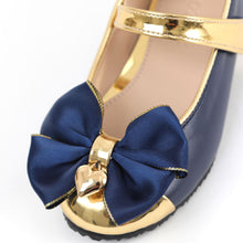 Load image into Gallery viewer, Love Gold&#39; Mary Jane Shoes
