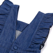 Load image into Gallery viewer, &#39;Somefrill&#39; Denim Overalls
