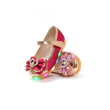 Load image into Gallery viewer, &#39;Bling Heart&#39; LED Mary Jane Shoes
