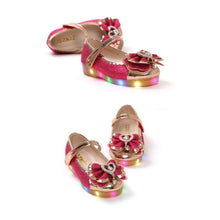 Load image into Gallery viewer, &#39;Bling Heart&#39; LED Mary Jane Shoes
