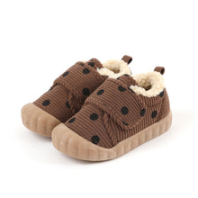Load image into Gallery viewer, &#39;Dot Choco Chip&#39; Fur Sneakers

