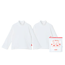Load image into Gallery viewer, Chapssal-tteok&#39; Half Neck T-Shirt(2 T-Shirts Package Set)
