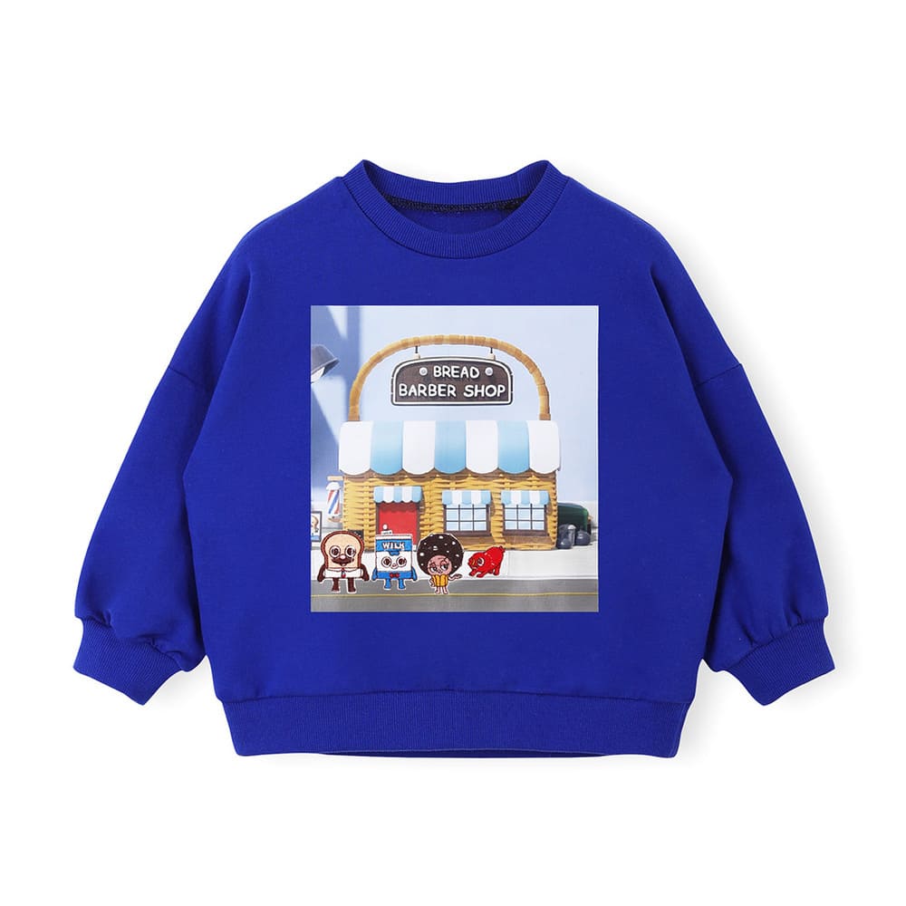 Bread Barbershop 'Patch Topping' Sweatshirt (4 Patches Set)