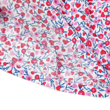 将图片加载到图库查看器，girls pink flower pattern dress

