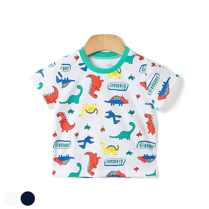 'Colorful Dinosaur' Short Sleeve T-Shirt