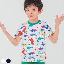 Load image into Gallery viewer, &#39;Colorful Dinosaur&#39; Short Sleeve T-Shirt
