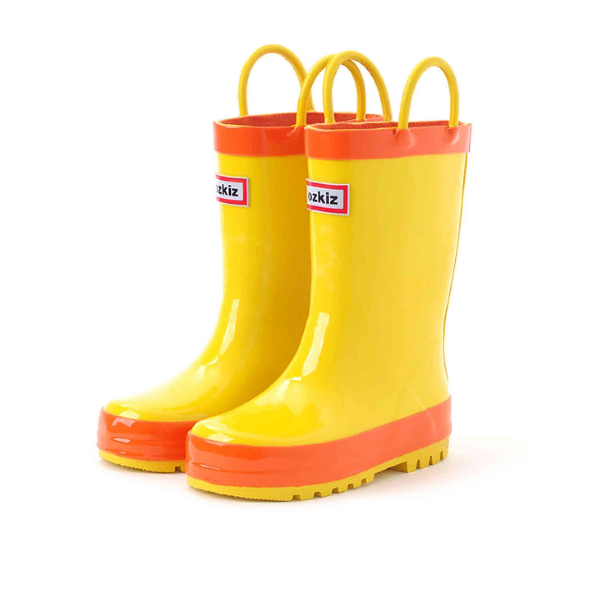 レインブーツ [KHIHO] CITY BUCKLE RAIN BOOTS : 3color Western Chief Kids Rain Boots | Leopard Lighted Rain Boot