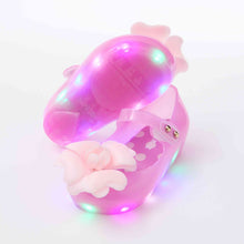 Load image into Gallery viewer, &#39;Blooming Day&#39; LED Jelly Shoes
