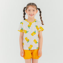 Load image into Gallery viewer, yellow bell pepper pattern outfit set
