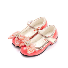 Load image into Gallery viewer, girls coral fur mary jane shoes

