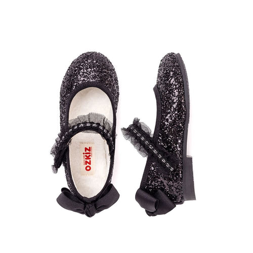 girls mary jane shoes with fur