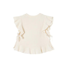 Load image into Gallery viewer, girls ivory knit vest
